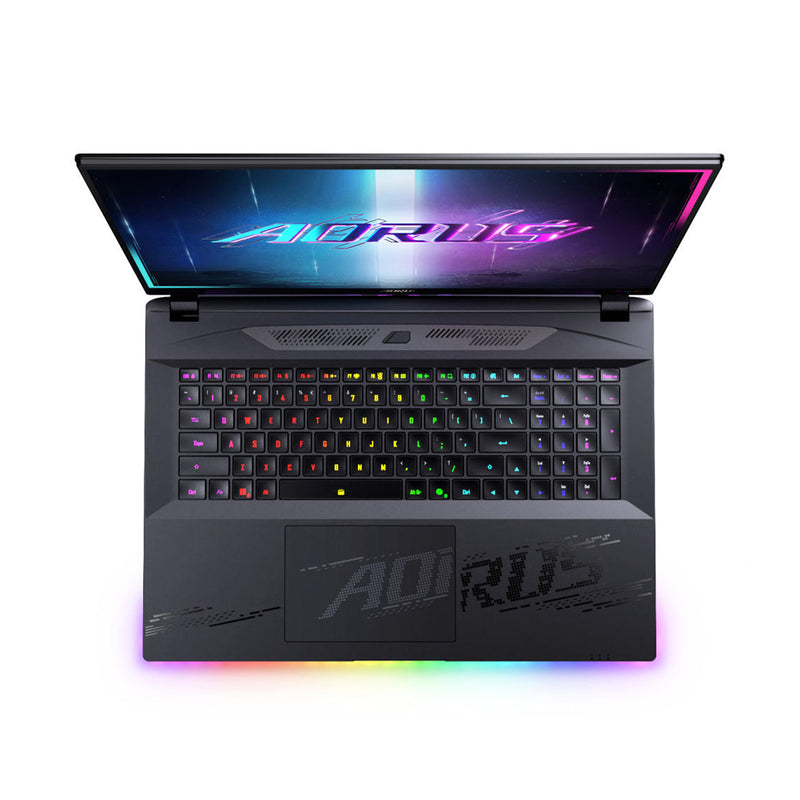 GIGABYTE BYHC5AED65SP AORUS (2025) MASTER 18 BYH 18” Mini LED QHD 240Hz Gaming Laptop لابتوب اوروس 18 انج ويندوز 11 برو - 32 كيكابايت - 2تيرابايت