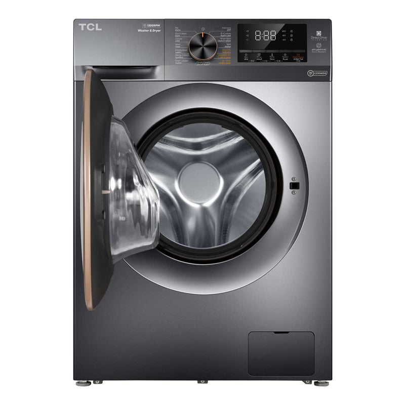 TCL C2110FLG Washer 10Kg غسالة تعبئة امامية محرك دفع مباشر