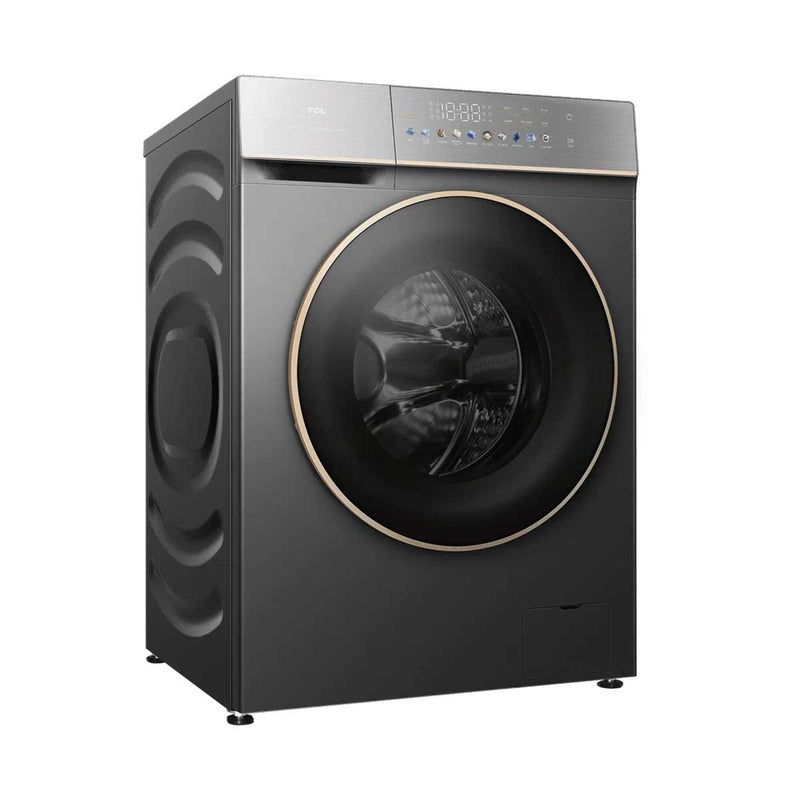 TCL C7110WDG Washer & Dryer 10Kg غسالة مع مجففة تعبئة امامية محرك دفع مباشر شاشة مطورة