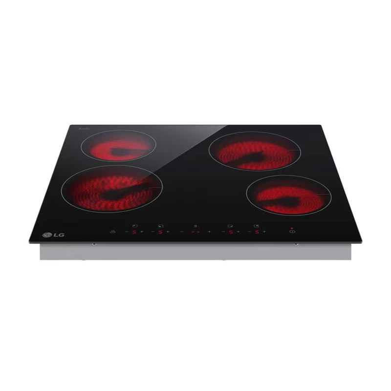 LG CBEZ2414B Built-in Electric Hob with 4 Burners موقد كهربائي مدمج