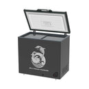 AUCMA CF-277 Chest Freezer 8ft, Dark Grey مجمدة 8 قدم اوكما