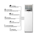 SHOWNIC CF-H36T4RW Floor Standing AC 3 Tons (Cooling And Heating) سبلت عامودي 3 طن شونك تبريد وتدفئة