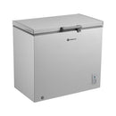 ELRYAN CF260LHS Chest Freezer 7 Ft, Silver مجمدة 7 قدم الريان
