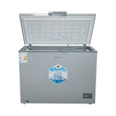 ELRYAN CF380LH Chest Freezer 14ft, Silver مجمدة 14 قدم الريان