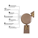 SHOWNIC  CFI-56H50BM Ceiling Fan 56" Bronze مروحة شونك سقفية