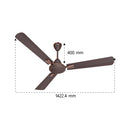 SHOWNIC CFI-56H50EM Ceiling Fan 56" Espresso مروحة شونك سقفية