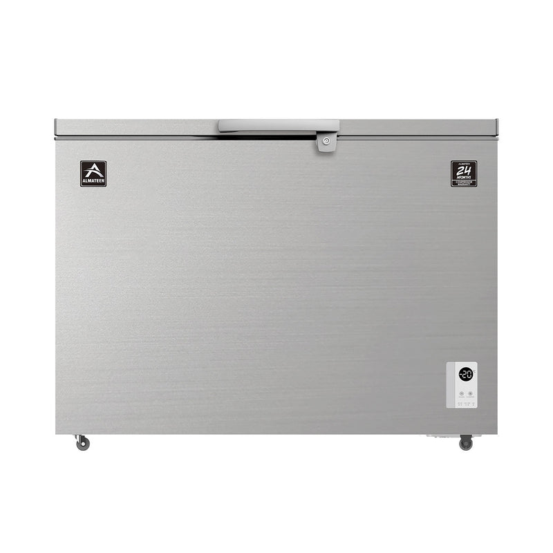 ALMATEEN CFMA1420SL-CH مجمدة المتين 14 قدم سلفر