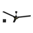 ALMATEEN CFMA295BK-MY Ceiling Fan, Black مروحة المتين