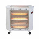 CRAFFT CFT-QH-2K-3-1 Heater 4 candles, White مدفئة كهربائية كرافت