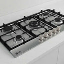 LG CG5Z3626S Built-in 900 Gas Cooktop ,5 Burners ,Stainless Steel