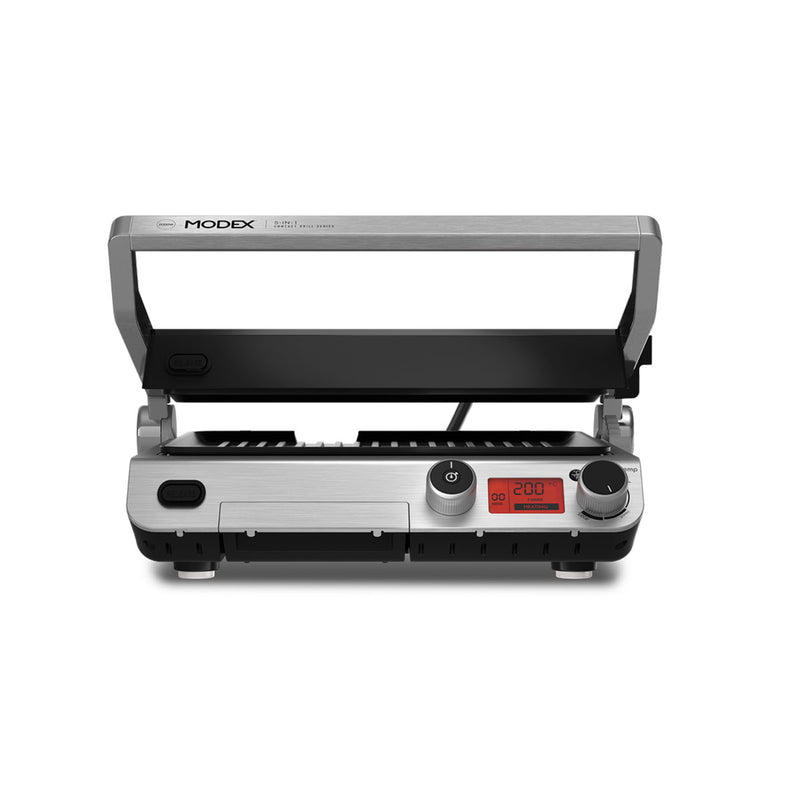 MODEX CG910 Contact Grill 5 in 1 Digital Display, Silver