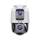 TENDA CH9 6MP Dual-Lens Outdoor Wi-Fi Pan/Tilt Camera, White