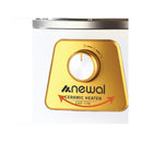 NEWAL CHT-170/07 Ceramic Heater, Carrying handle, 1800W, Chocolate مدفئة كهربائية نوال