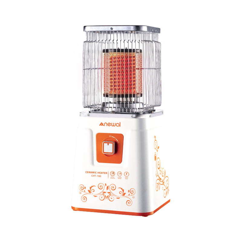 NEWAL CHT-190/01 Ceramic Heater, Carrying handle, 2000W, White مدفئة كهربائية نوال
