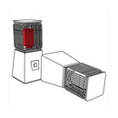 NEWAL CHT-190/07 Ceramic Heater, Carrying handle, 2000W, Chocolate مدفئة كهربائية نوال