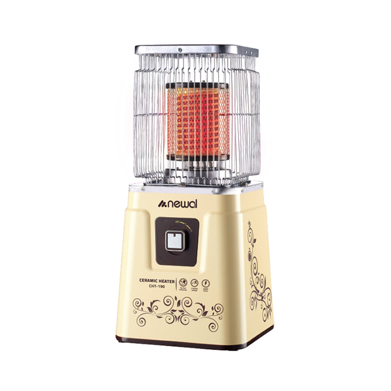 NEWAL CHT-190/04 Ceramic Heater, Carrying handle, 2000W, Beige مدفئة كهربائية نوال