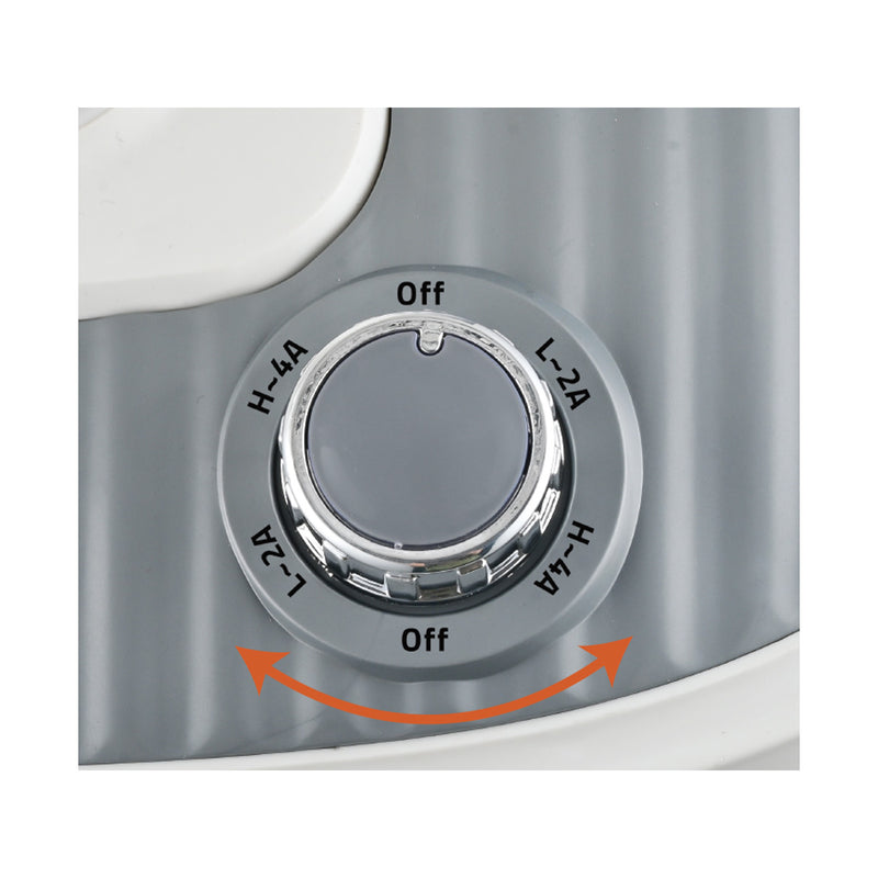 NEWAL CHT-545/02 Ceramic Heater, Easy Carrying Handle, 1200W, Black مدفئة نوال