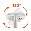 NEWAL CHT-545/02 Ceramic Heater, Easy Carrying Handle, 1200W, Black مدفئة نوال