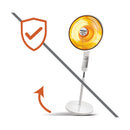 NEWAL CHT-560/02 Ceramic Heater, Adjustable Height, Black مدفئة نوال