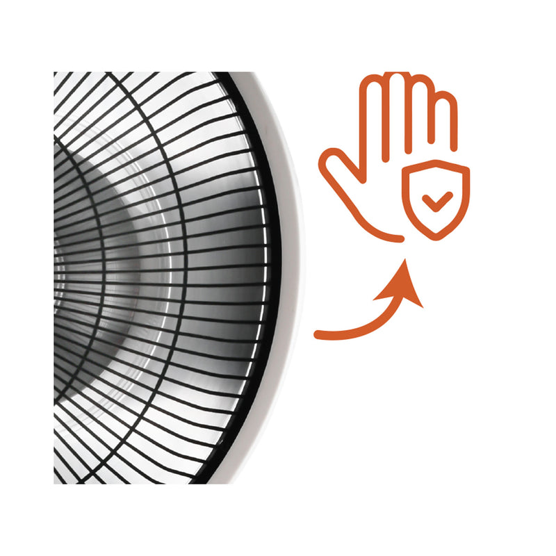 NEWAL CHT-560/02 Ceramic Heater, Adjustable Height, Black مدفئة نوال