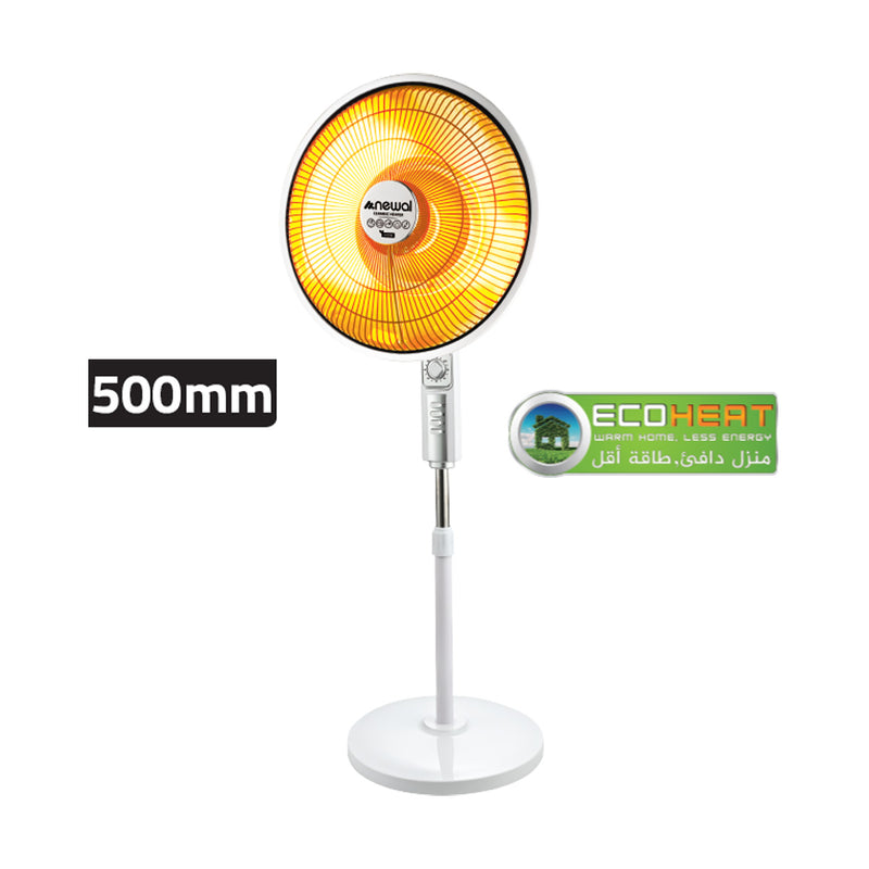 NEWAL CHT-562/01 Ceramic Heater, Adjustable Height, White مدفئة نوال