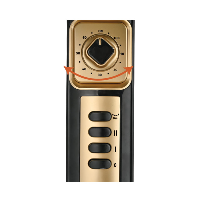 NEWAL CHT-562/01 Ceramic Heater, Adjustable Height, White مدفئة نوال