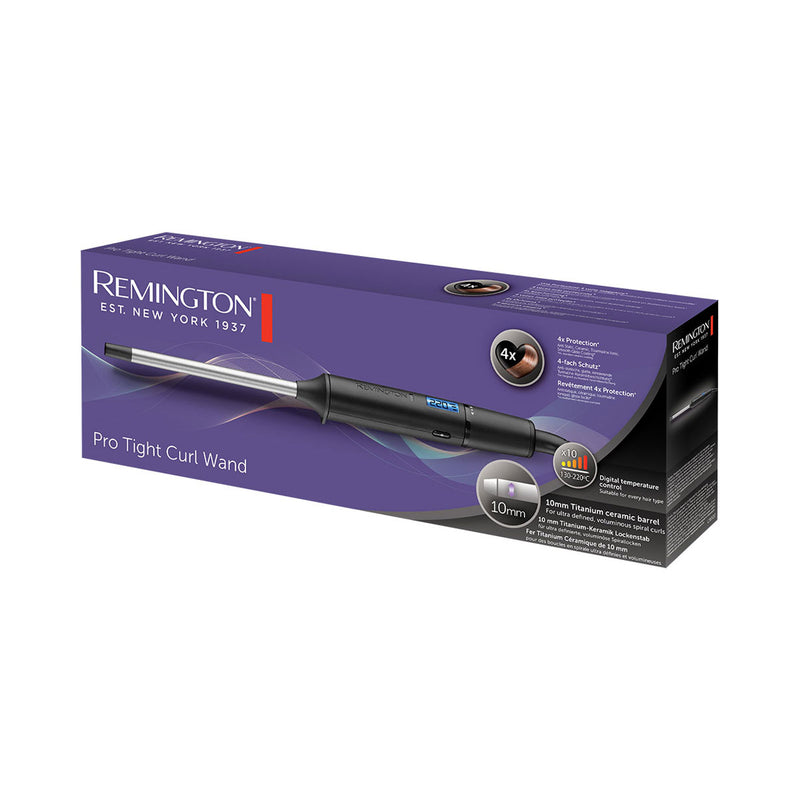 REMINGTON CI6X10 Pro Tight Curler, Black مكواة تجعيد الشعر ريمكتون