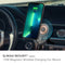 MOMAX 200003354 CM20E Q.Mag Mount 3 Magnetic Wireless Car Mount Charger 15W شاحن سيارة وايرلس