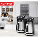 NEWAL COF-5526 Turkish Coffee Maker, Black ماكنة صنع القهوة التركية نوال