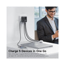 MCDODO CP-5980 Universal Travel Adapter with C to C cable 70 W, Black