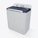 CRAFFT CRW110-5005 غسالة 11 كيلو حوضين ابيض كرافت