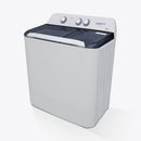 CRAFFT CRW150-7005 غسالة 15 كيلو حوضين ابيض كرافت