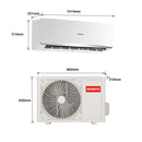 SHOWNIC CS-H12T4NWS T3 Hot & Cold 12K Btu Elite Line  سبلت شونك 1طن