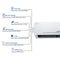 SHOWNIC CSI-H12T4DWS INVERTER Split 12K Btu T3 Hot & Cold, White  سبلت شونك انفيرتر 1طن