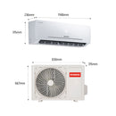 SHOWNIC CSI-H24T4DWS Wall Split Inverter AC 2 Tons  Ampere Control (Cooling / Heating)  سبليت جداري ٢ طن، تحكم بالأمبير (تبريد/تدفئة)
