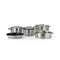 GORENJE CWS08HC Cookware set, Silver  مجموعة أواني الطبخ جورنجي