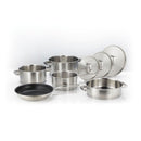 GORENJE CWS08HC Cookware set, Silver  مجموعة أواني الطبخ جورنجي