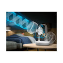PHILIPS CX2050/00 Table Top Fan, White مروحة مكتبية فلبس