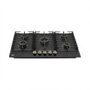 DLC D-905NG-950 Built-In Gas Cooker 5 Burners, Black