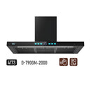 DLC D-T90GM-2000 Filter with Voice Command 90 cm, Black