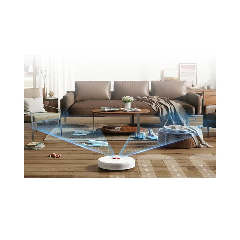 DREAME D10s Vacuum mopping robot, White  روبوت التنظيف بالمكنسة الكهربائية دريمي