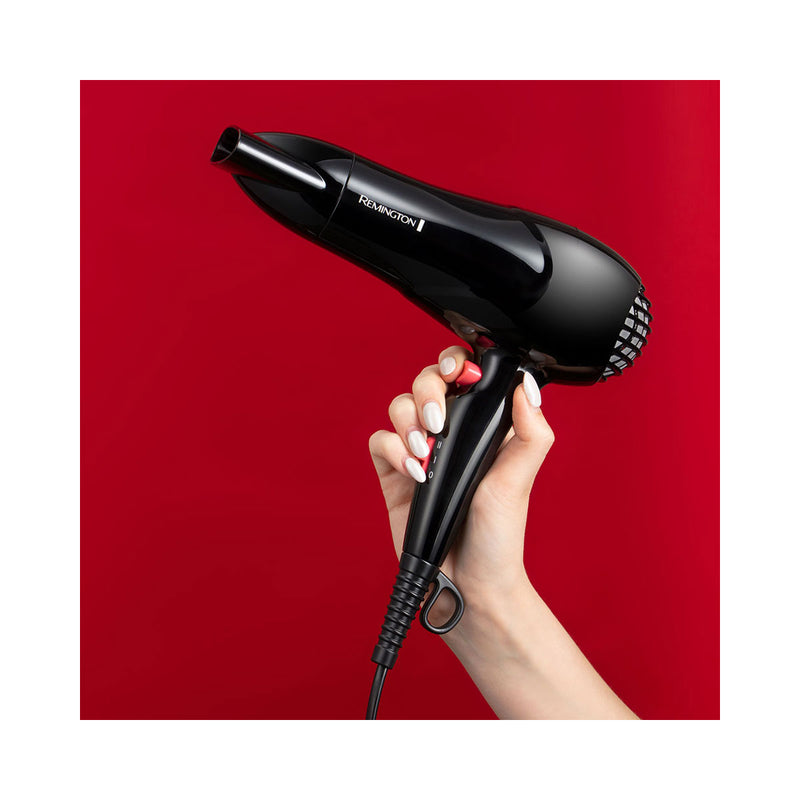 REMINGTON D2000 Hair Dryer, Black سشوار ريمكتون