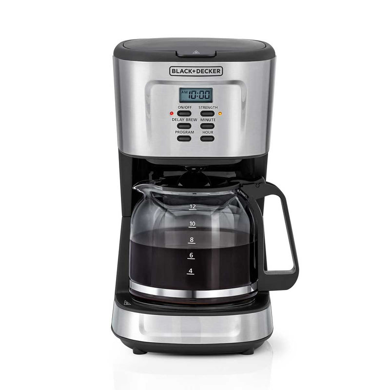 BLACK & DECKER DCM85-B5 900W 12 Cup Programmable Coffee Maker ماكنة صنع قهوة