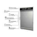 SHOWNIC DW-FS1460AX Dishwasher, Gray غسالة صحون شونك