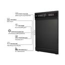 SHOWNIC DD-14W60L9BX 14-Place Dishwasher, Black غسالة صحون شونك