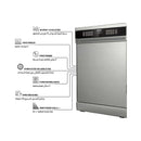 SHOWNIC DD-14W60L9X 14-Place Dishwasher, Gray غسالة صحون شونك