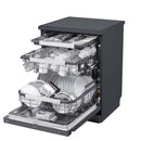 LG DFC237HMS 14 Sets - Dishwasher, Matte Black غسالة صحون ال جي