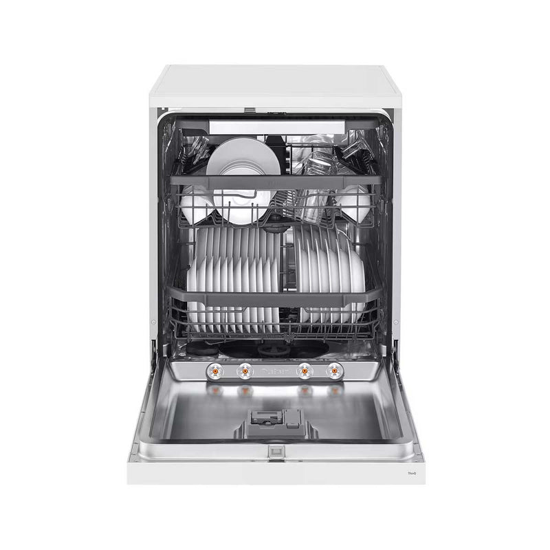 LG DFC435FW 14 Place Setting Dishwasher, White غسالة صحون الجي