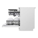 LG DFC435FW 14 Place Setting Dishwasher, White غسالة صحون الجي