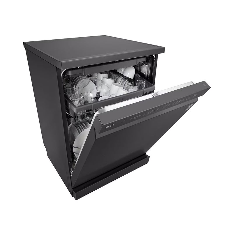 LG DFC513FD 14 Place Settings Dishwasher, Black غسالة صحون ال جي